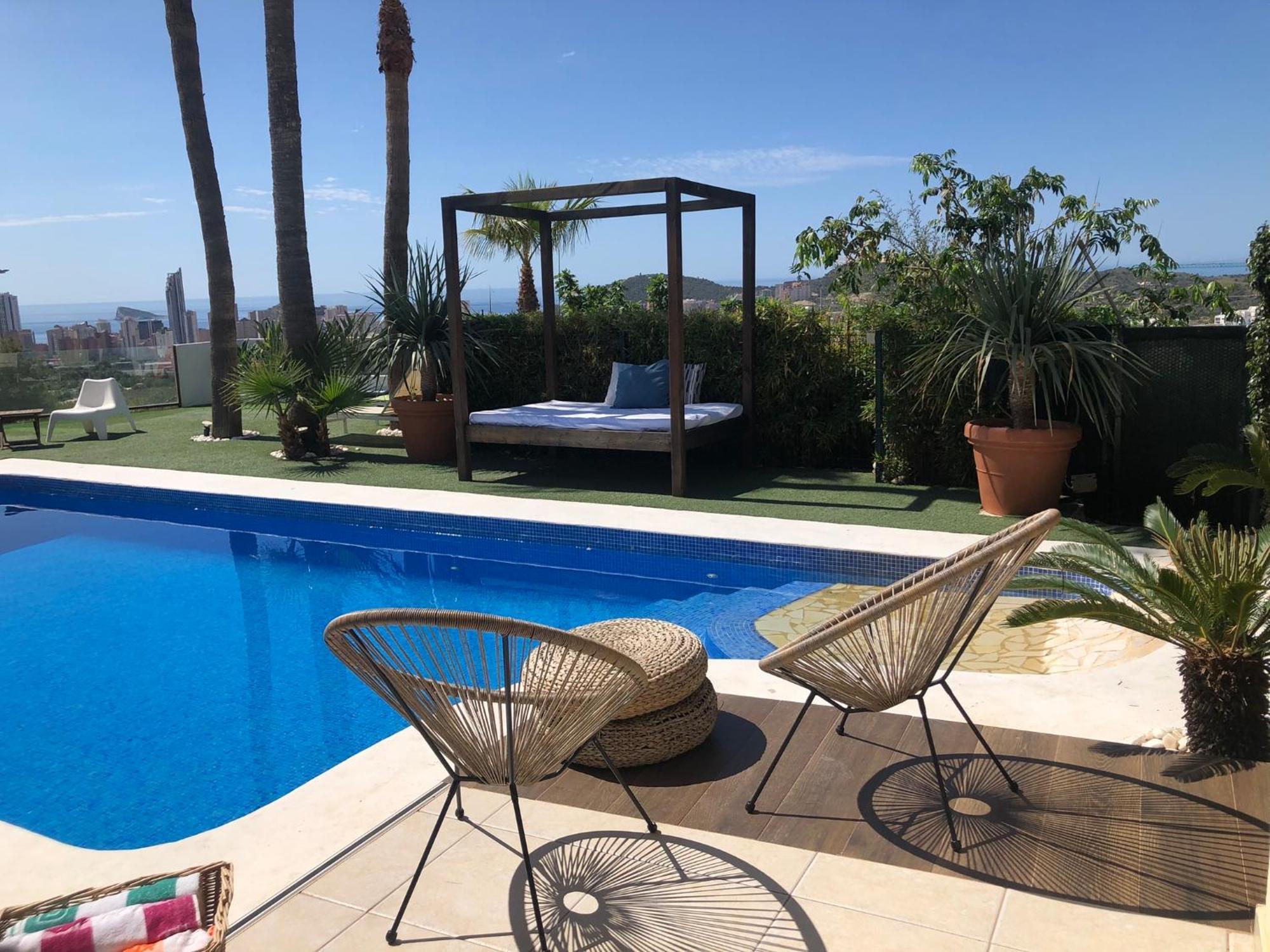 Villa Exclusiva Con Espectaculares Vistas Al Mediterraneo Cala de Finestrat Δωμάτιο φωτογραφία