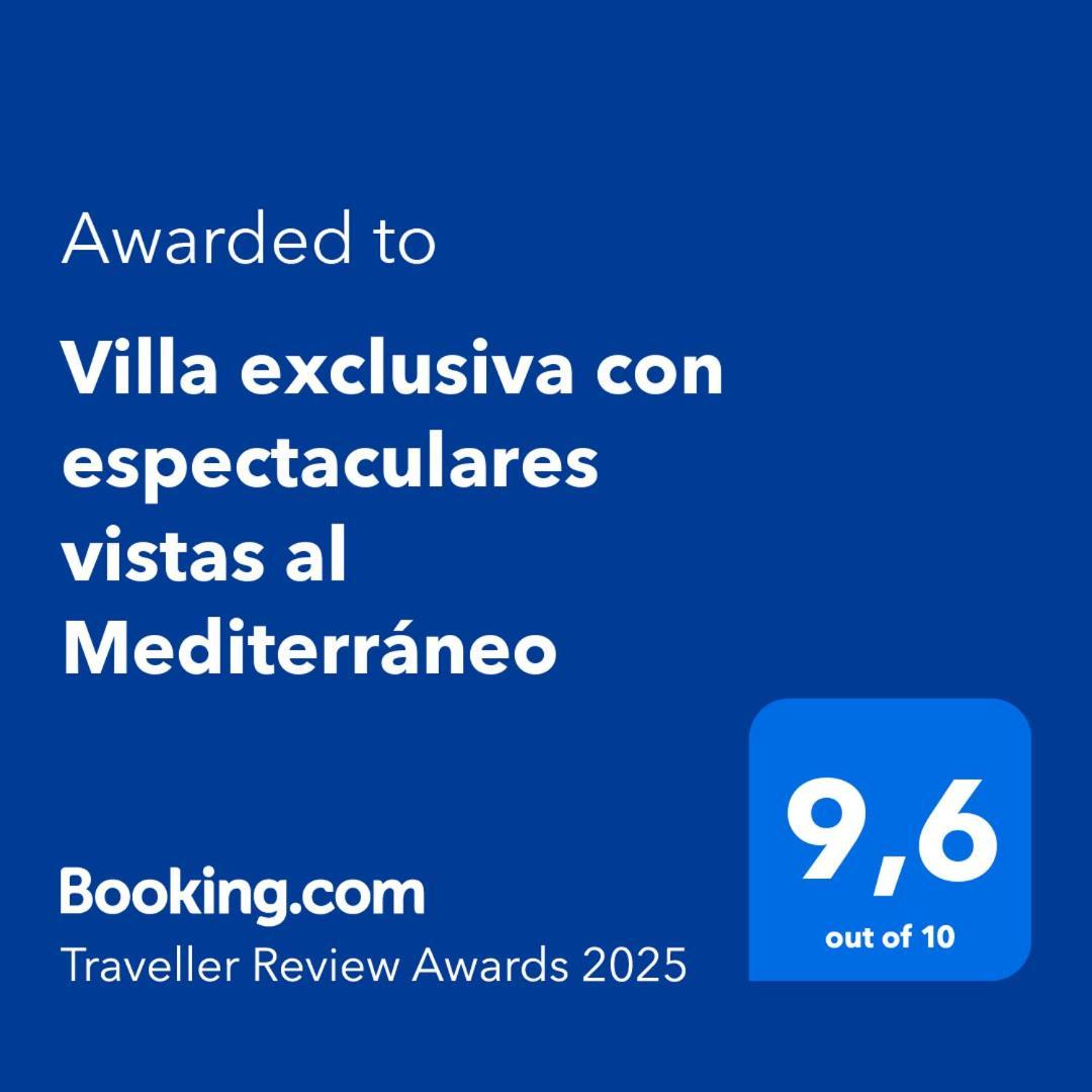 Villa Exclusiva Con Espectaculares Vistas Al Mediterraneo Cala de Finestrat Εξωτερικό φωτογραφία